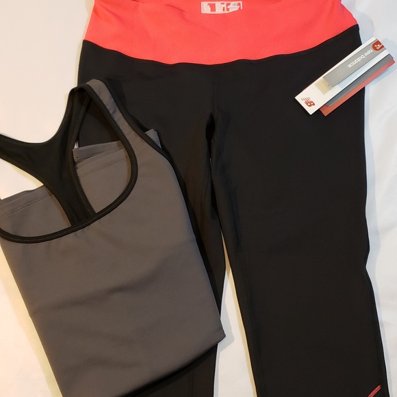 New Balance Tops - NWT New Balance Crops and Heidi Klum Tank